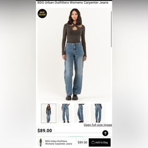 Urban outfitters cargo pants BDG size 30